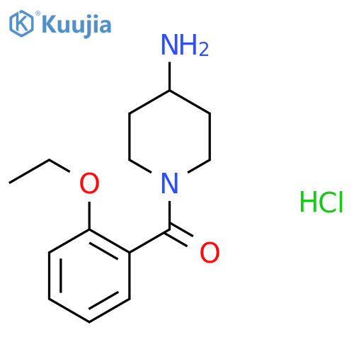 1-(2-Ethoxybenzoyl)piperidin-4-amine Hydrochloride structure