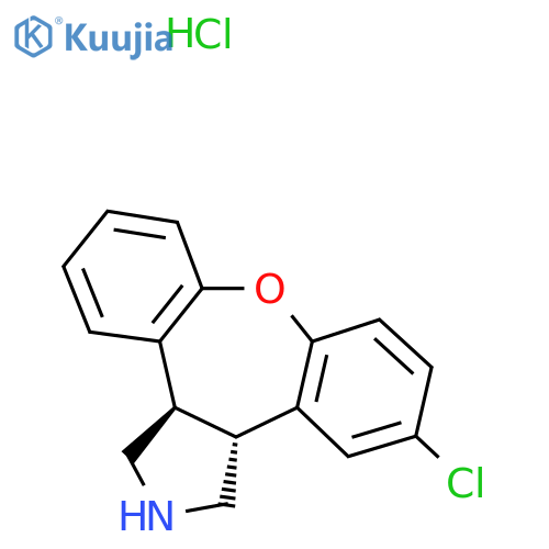 N-Desmethyl Asenapine Hydrochloride structure