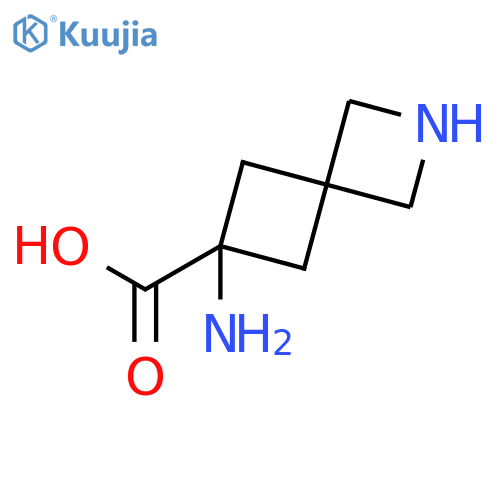 6-amino-2-azaspiro[3.3]heptane-6-carboxylic Acid structure
