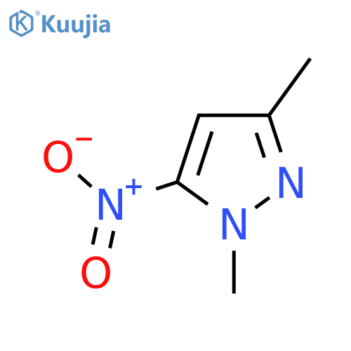 1,3-Dimethyl-5-nitro-1H-pyrazole structure