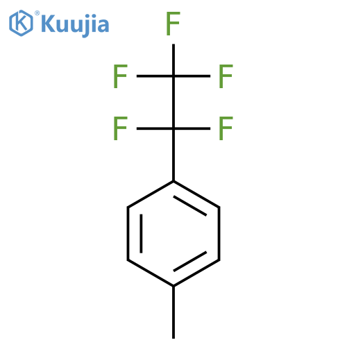 1-Methyl-4-(pentafluoroethyl)benzene structure