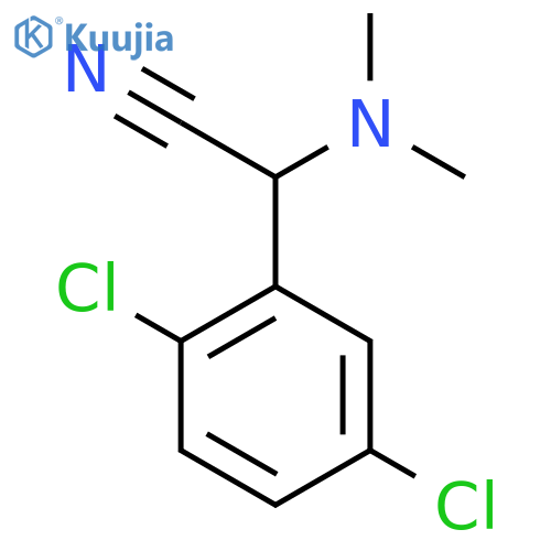 2-(2,5-Dichlorophenyl)-2-(dimethylamino)acetonitrile structure