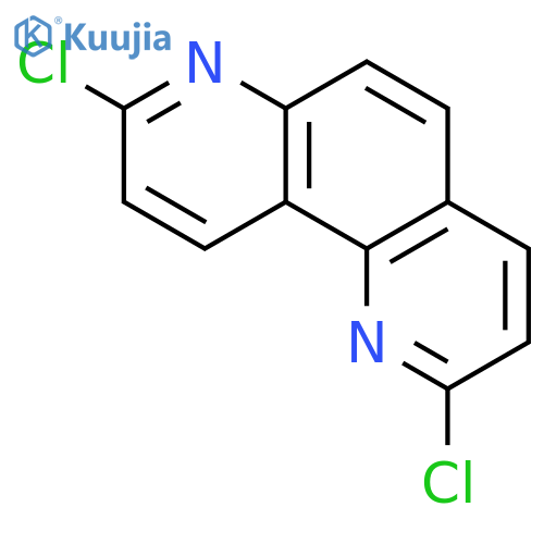 1,7-Phenanthroline, 2,8-dichloro- structure
