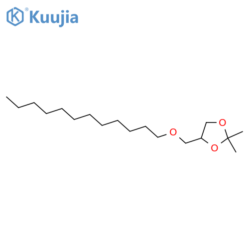 4-(Dodecyloxy)methyl-2,2-dimethyl-1,3-dioxolane structure