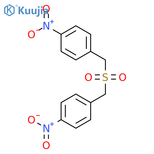 Benzene, 1,1'-[sulfonylbis(methylene)]bis[4-nitro- structure