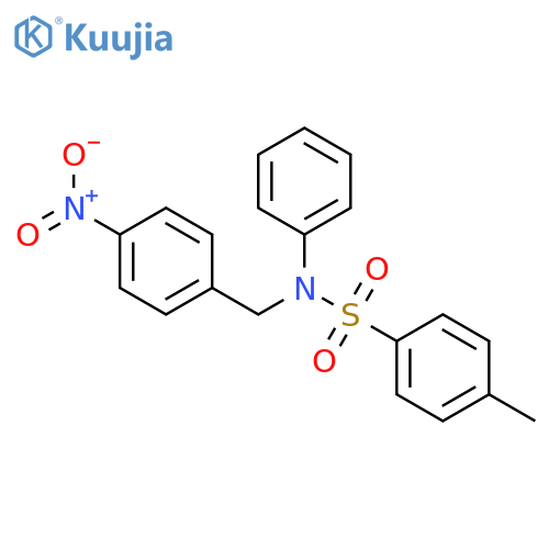 Benzenesulfonamide,4-methyl-N-[(4-nitrophenyl)methyl]-N-phenyl- structure