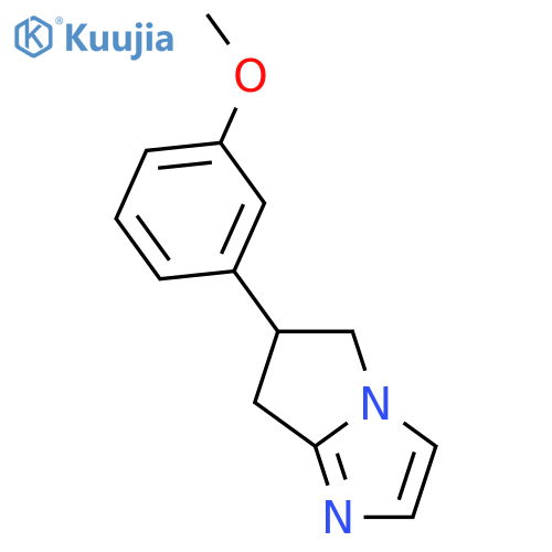 6,7-dihydro-6-(3-methoxyphenyl)-5H-Pyrrolo[1,2-a]imidazole structure