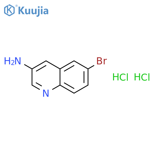 6-Bromoquinolin-3-amine dihydrochloride structure