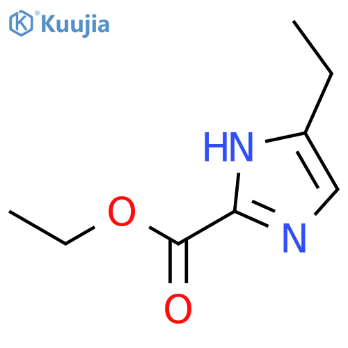 Ethyl 5-ethyl-1H-imidazole-2-carboxylate structure