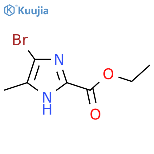 Ethyl 4-bromo-5-methyl-1H-imidazole-2-carboxylate structure