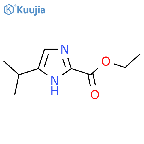 1H-Imidazole-2-carboxylic acid, 5-(1-methylethyl)-, ethyl ester structure