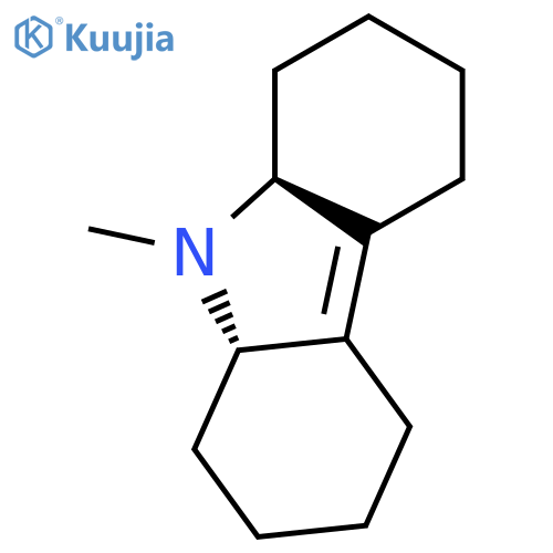 1H-Carbazole, 2,3,4,5,6,7,8,8a,9,9a-decahydro-9-methyl-, trans-(±)- structure