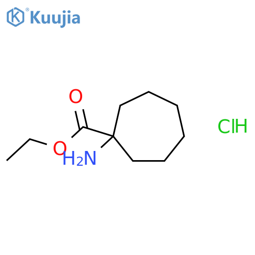 ethyl 1-aminocycloheptanecarboxylate hcl structure