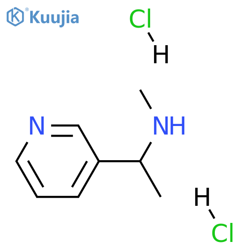 Methyl1-(pyridin-3-yl)ethylamine Dihydrochloride structure