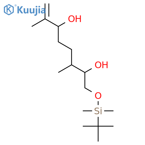 7-Octene-2,6-diol, 1-[[(1,1-dimethylethyl)dimethylsilyl]oxy]-3,7-dimethyl- structure