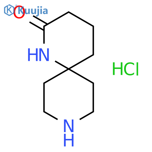 1,9-Diazaspiro[5.5]undecan-2-one hydrochloride structure