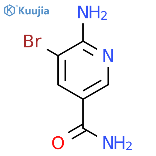 6-Amino-5-bromonicotinamide structure