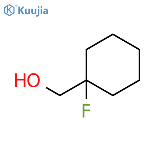(1-Fluorocyclohexyl)methanol structure