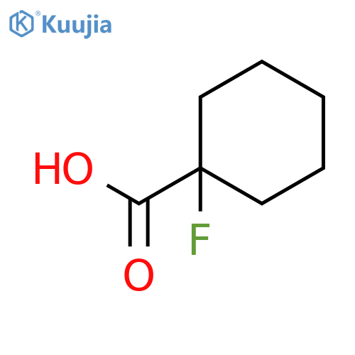 1-Fluorocyclohexane-1-carboxylic Acid structure