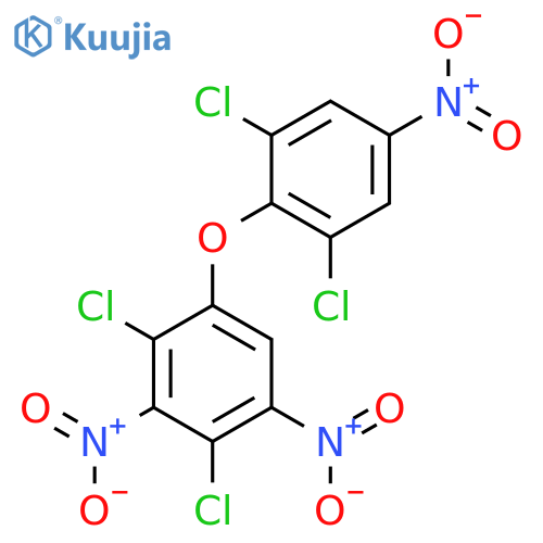 Benzene, 2,4-dichloro-1-(2,6-dichloro-4-nitrophenoxy)-3,5-dinitro- structure