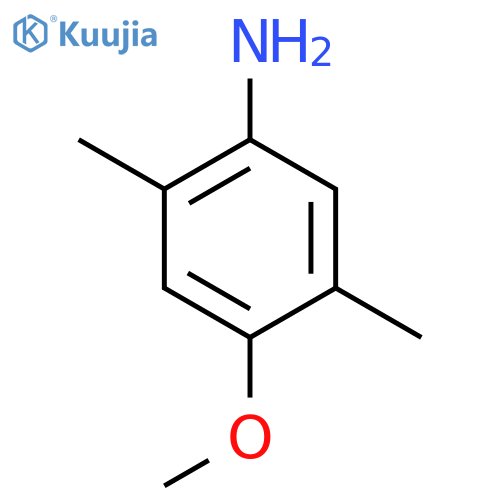 4-Methoxy-2,5-dimethylaniline structure