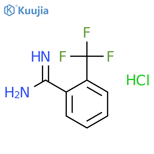 2-(Trifluoromethyl)benzamidine Hydrochloride structure
