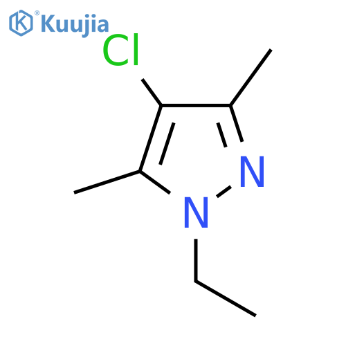 4-Chloro-1-ethyl-3,5-dimethyl-1H-pyrazole structure