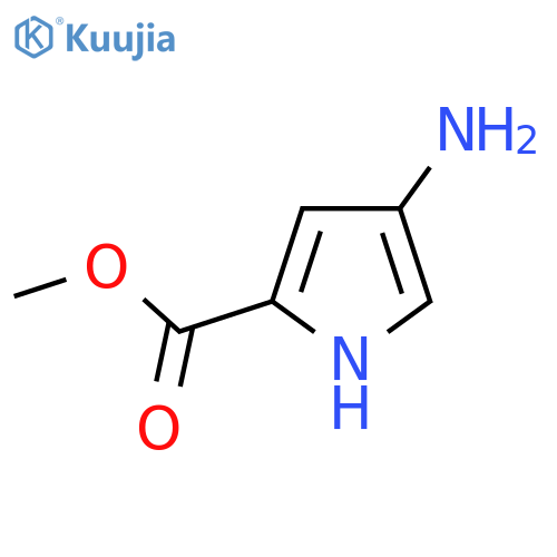 Methyl 4-amino-1H-pyrrole-2-carboxylate structure