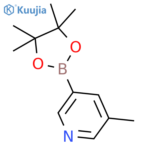 3-Methyl-5-(4,4,5,5-tetramethyl-1,3,2-dioxaborolan-2-yl)pyridine structure