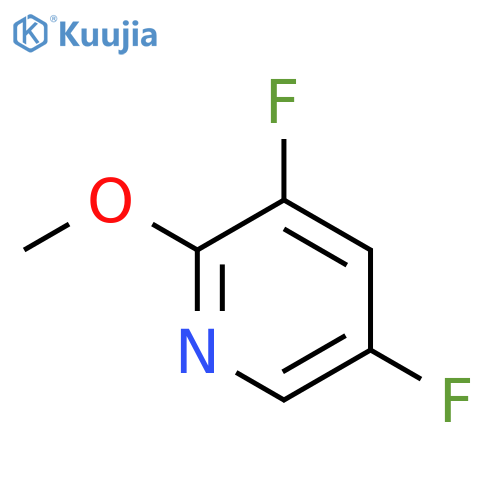 3,5-Difluoro-2-methoxypyridine structure