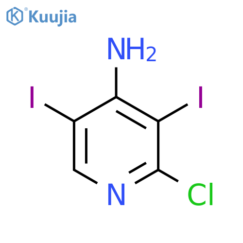 2-Chloro-3,5-diiodopyridin-4-amine structure