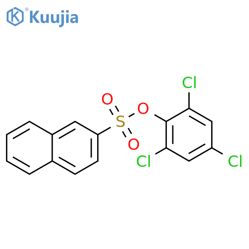 2,4,6-Trichlorophenyl 2-Naphthalenesulfonate structure