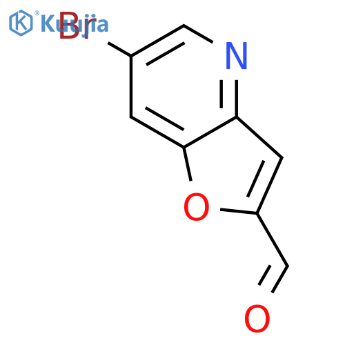 6-Bromofuro3,2-bpyridine-2-carbaldehyde structure