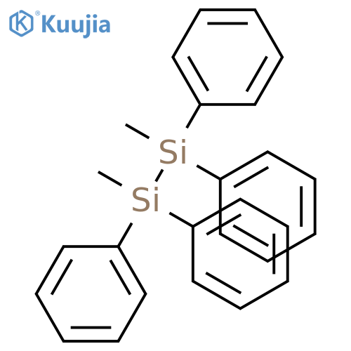 Methyl-methyl(diphenyl)silyl-diphenylsilane structure