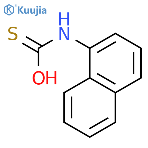Carbamothioic acid, 1-naphthalenyl- structure
