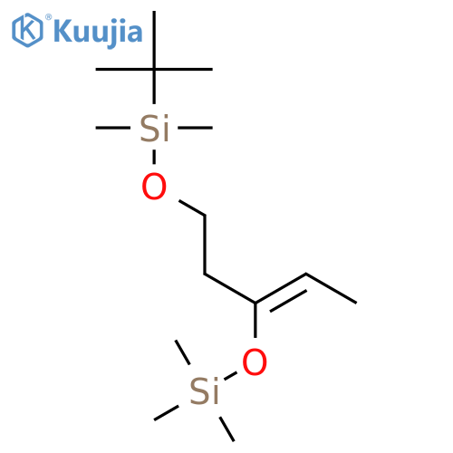 3,7-Dioxa-2,8-disiladecane, 4-ethylidene-2,2,8,8,9,9-hexamethyl-, (Z)- structure
