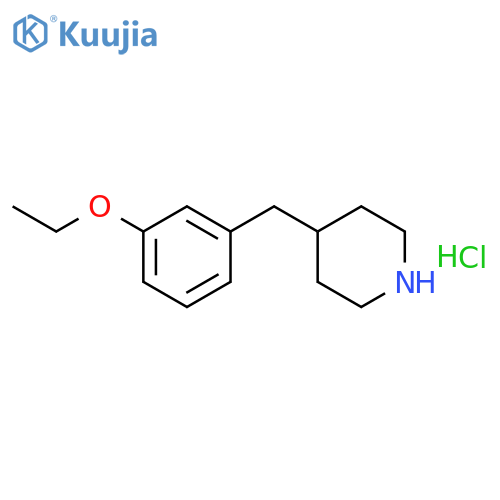 4-(3-Ethoxy-benzyl)-piperidine Hydrochloride structure