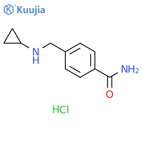 4-(Cyclopropylamino)methylbenzamide Hydrochloride structure