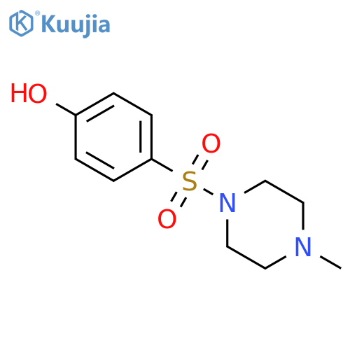 4-[(4-methyl-1-piperazinyl)sulfonyl]Phenol structure