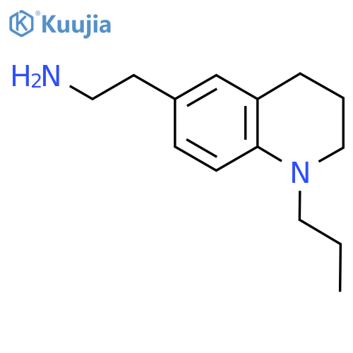 2-(1-propyl-1,2,3,4-tetrahydroquinolin-6-yl)ethan-1-amine structure