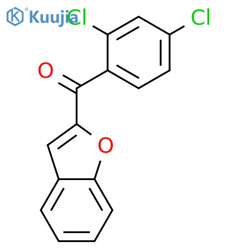 Methanone, 2-benzofuranyl(2,4-dichlorophenyl)- structure