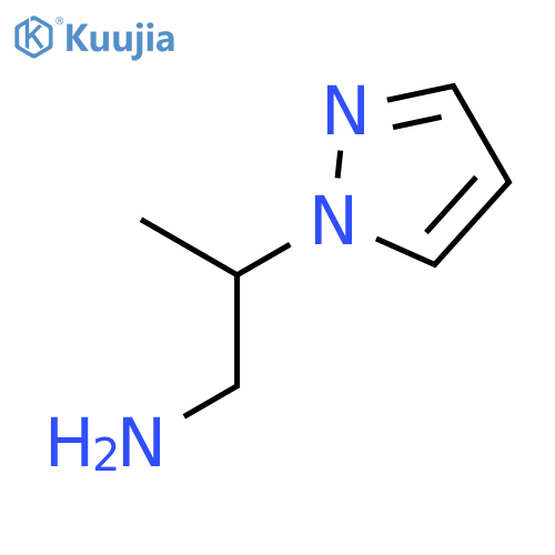 2-(1H-Pyrazol-1-yl)propylamine structure