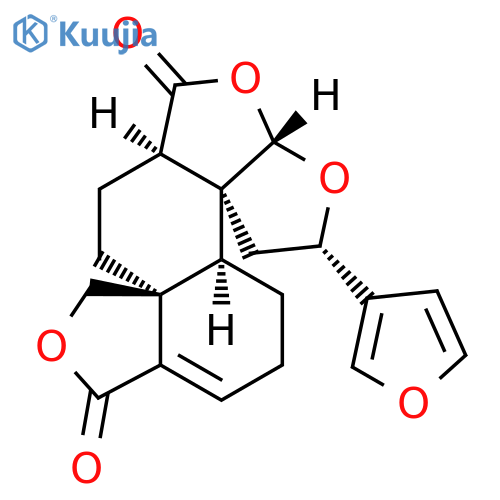 2aH,11H-Furo[2,3-b]naphtho[1,2-c:4a,5-c']difuran-1,9(5bH,12H)-dione,4-(3-furanyl)-4,5,6,7,13,13a-hexahydro-, (2aS,4S,5aS,5bS,11aS,13aR)- (9CI) structure
