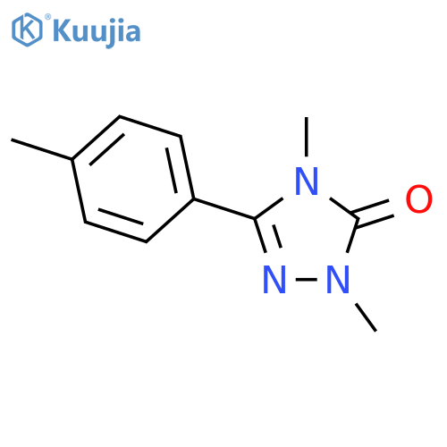3H-1,2,4-Triazol-3-one,2,4-dihydro-2,4-dimethyl-5-(4-methylphenyl)- structure