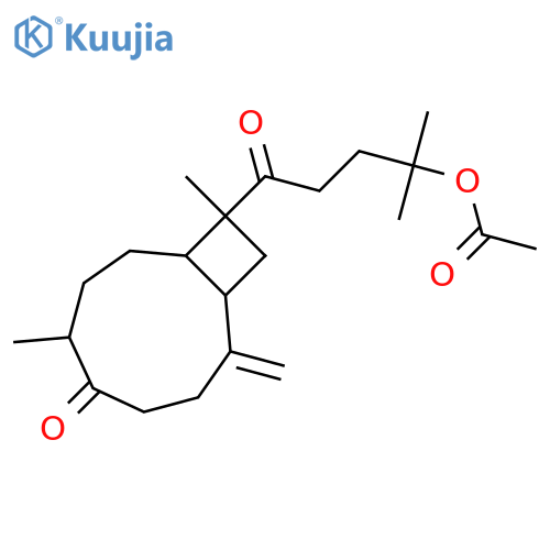 15-Hydroxy-8(19)-xeniaphyllene-5,12-dione; 4α-form, 15-Ac structure