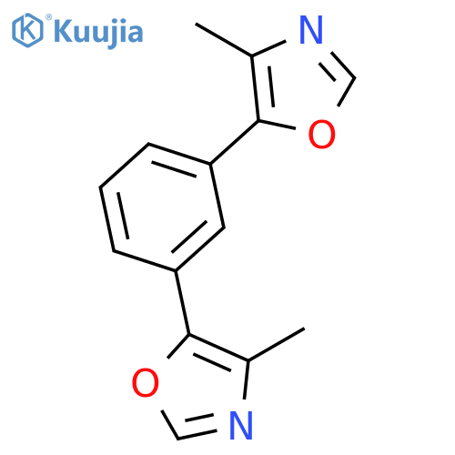 Oxazole, 5,5'-(1,3-phenylene)bis[4-methyl- structure
