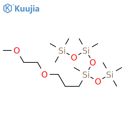 DIMETHYLSILOXANE, ETHYLENE OXIDE BLOCK COPOLYMER structure