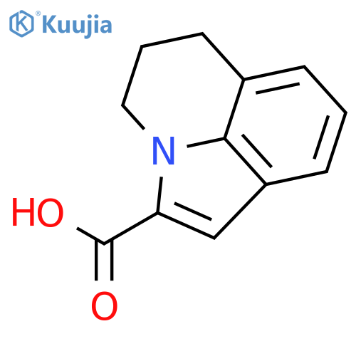 5,6-dihydro-4H-Pyrrolo[3,2,1-ij]quinoline-2-carboxylic acid structure