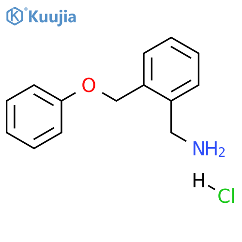2-(Phenoxymethyl)phenylmethanamine Hydrochloride structure