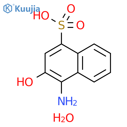 4-Amino-3-hydroxy-1-naphthalenesulfonic Acid Hydrate structure